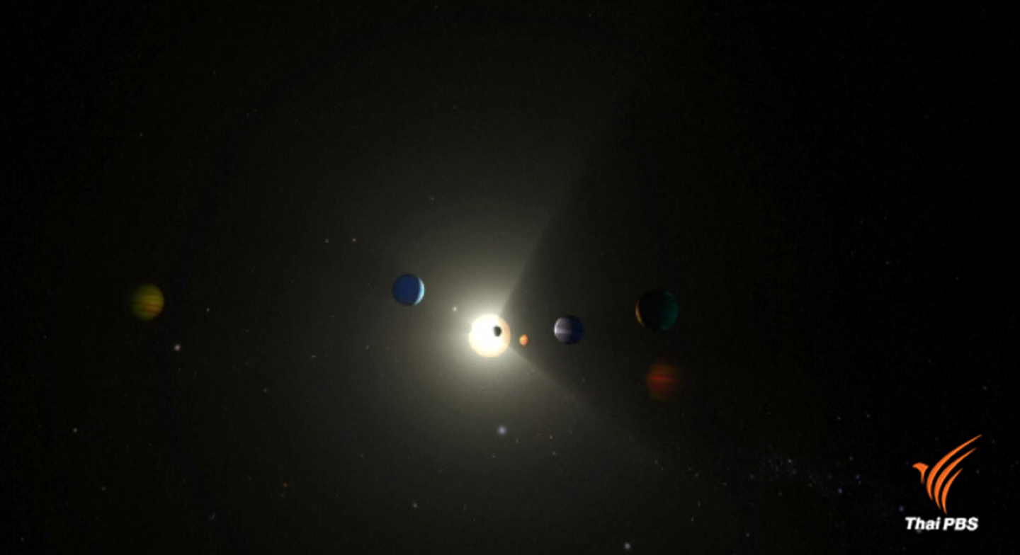 นาซาพบระบบสุริยะมีดาวเคราะห์ 8 ดวง เป็นครั้งแรก