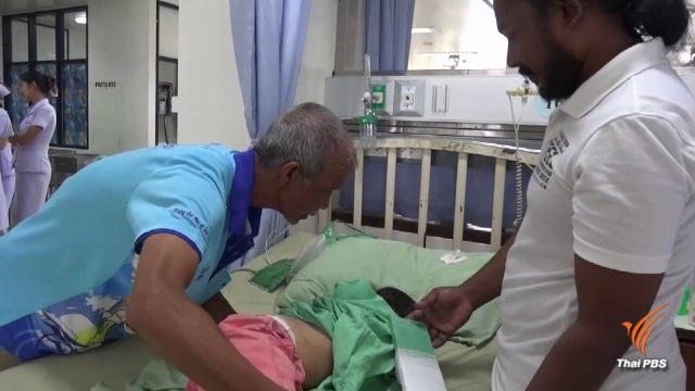 เด็ก 3 ขวบวิ่งข้ามถนนตามแม่ไปซื้อของ ถูกรถชนบาดเจ็บ