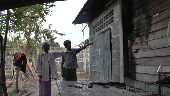 ตำรวจตั้งข้อหา "วางเพลิงเผาทรัพย์" หนุ่มไลฟ์สดเผาบ้านลูกหนี้