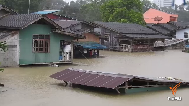 “น้ำท่วมภาคใต้” ยังวิกฤต น้ำมิดหลังคา เร่งติดเครื่องสูบน้ำ