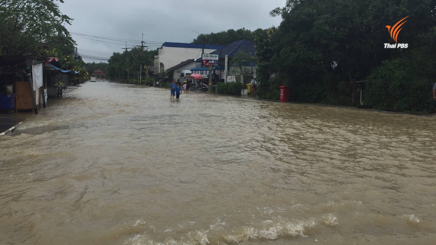 วิกฤตนครศรีฯ ฝนตกสะสม 24 ชั่วโมง ทะลุ 400 มม.