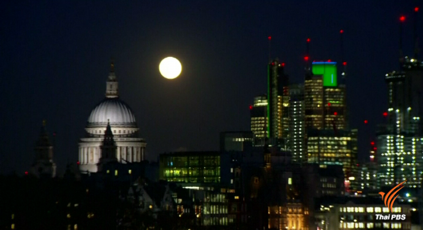 ทั่วโลกเต็มตา "ซูเปอร์บลูบลัดมูน" -รอชมอีกครั้ง 28 ก.ค.นี้