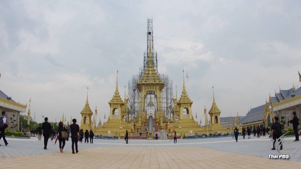 "พล.อ.ธนะศักดิ์" ตรวจอุปกรณ์ยกพระนพปฎลมหาเศวตฉัตรยอดพระเมรุมาศ