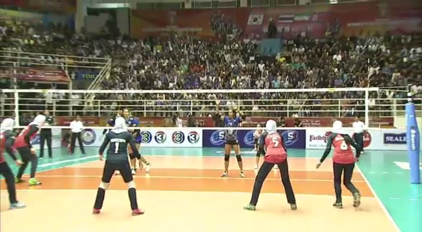 ทีมวอลเลย์บอลหญิงไทย ชนะ อิหร่าน 3-0 เซต ศึกชิงแชมป์โลก รอบคัดเลือก โซนเอเชีย 