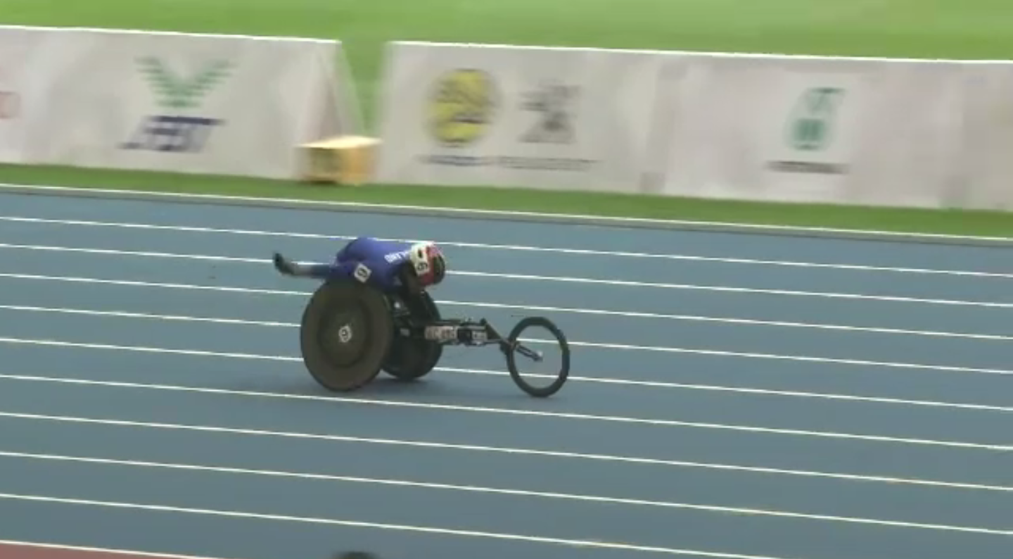 "พงศกร" คว้าเหรียญทองที่ 3 วีลแชร์ เรซซิ่ง กีฬาอาเซียน พาราเกมส์