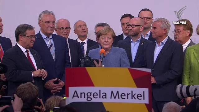 "อังเกลา แมร์เคล" ได้รับเลือกเป็นนายกฯเยอรมนีสมัย 4