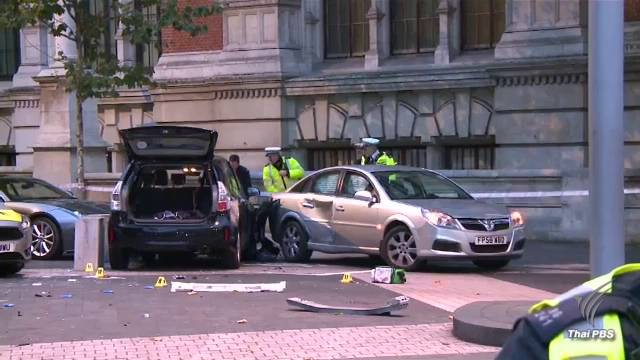 ตร.ยันเหตุรถชนคนเดินเท้ากลางกรุงลอนดอน เจ็บ 11 คน ไม่ใช่ก่อการร้าย