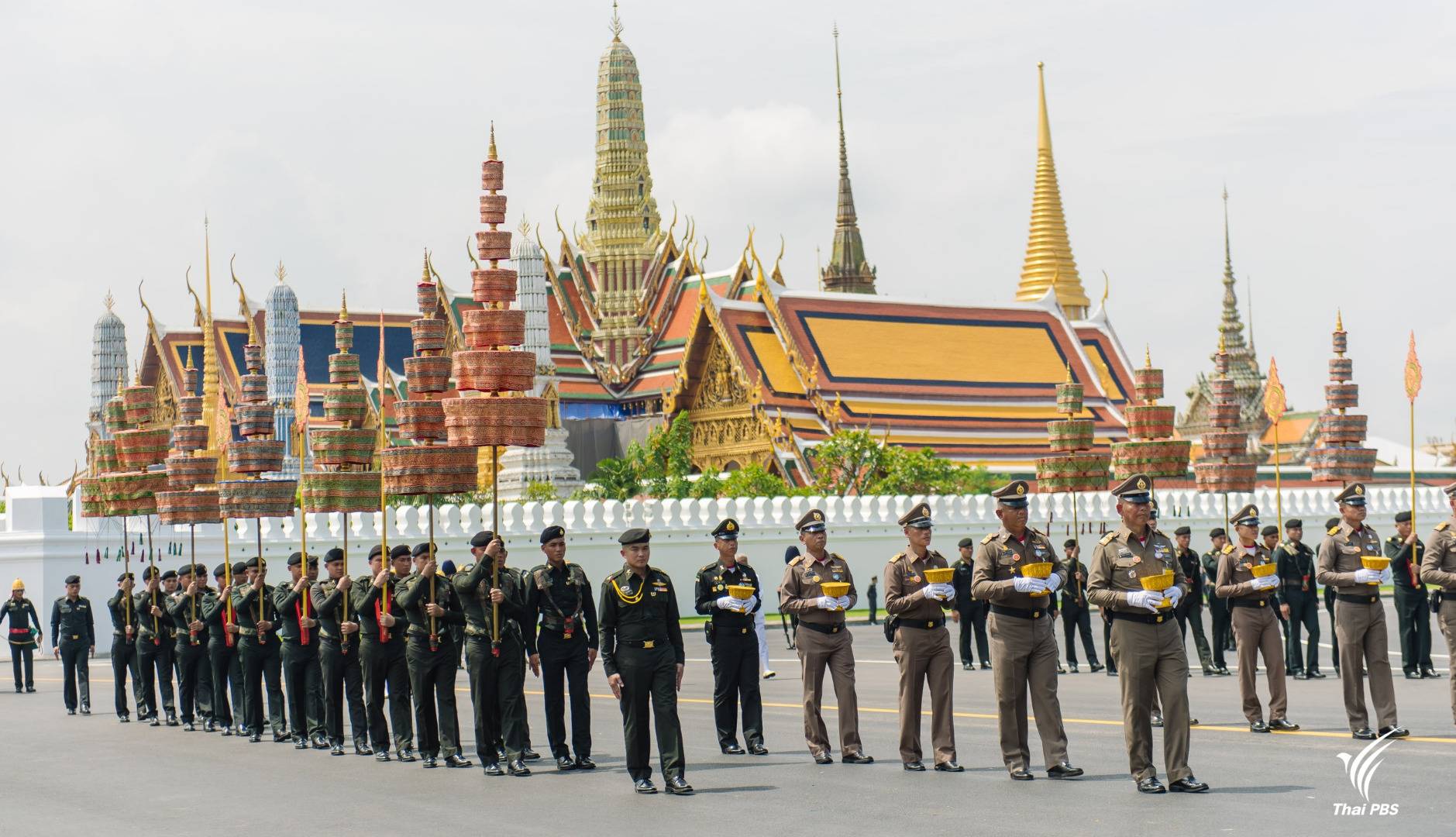 ปิดถนน 6 เส้นทาง ซ้อมย่อยริ้วขบวนพระบรมราชอิสริยยศ ริ้วขบวนที่ 6