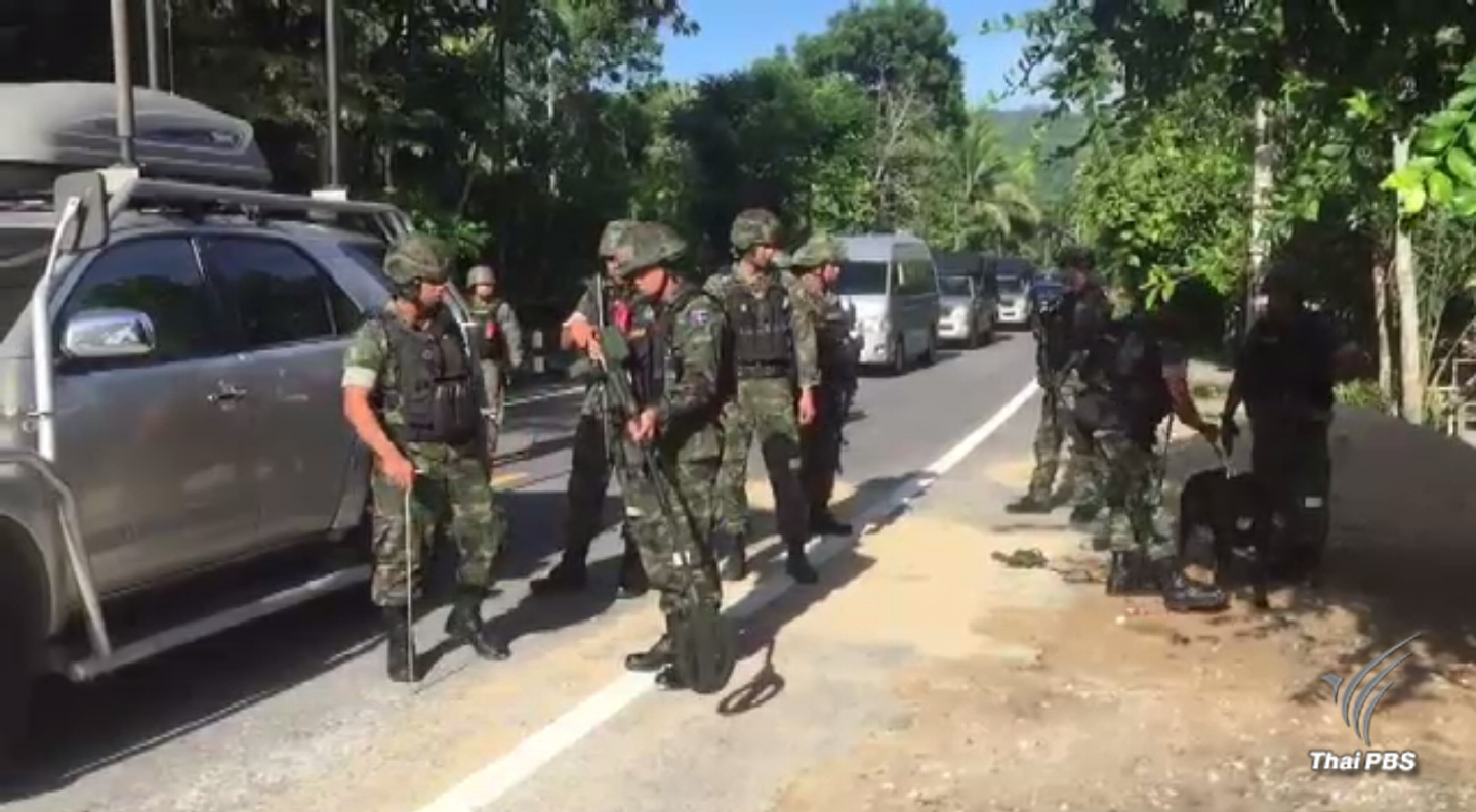 ลอบวางระเบิดทหารพราน จ.นราธิวาส เสียชีวิต 1 นาย