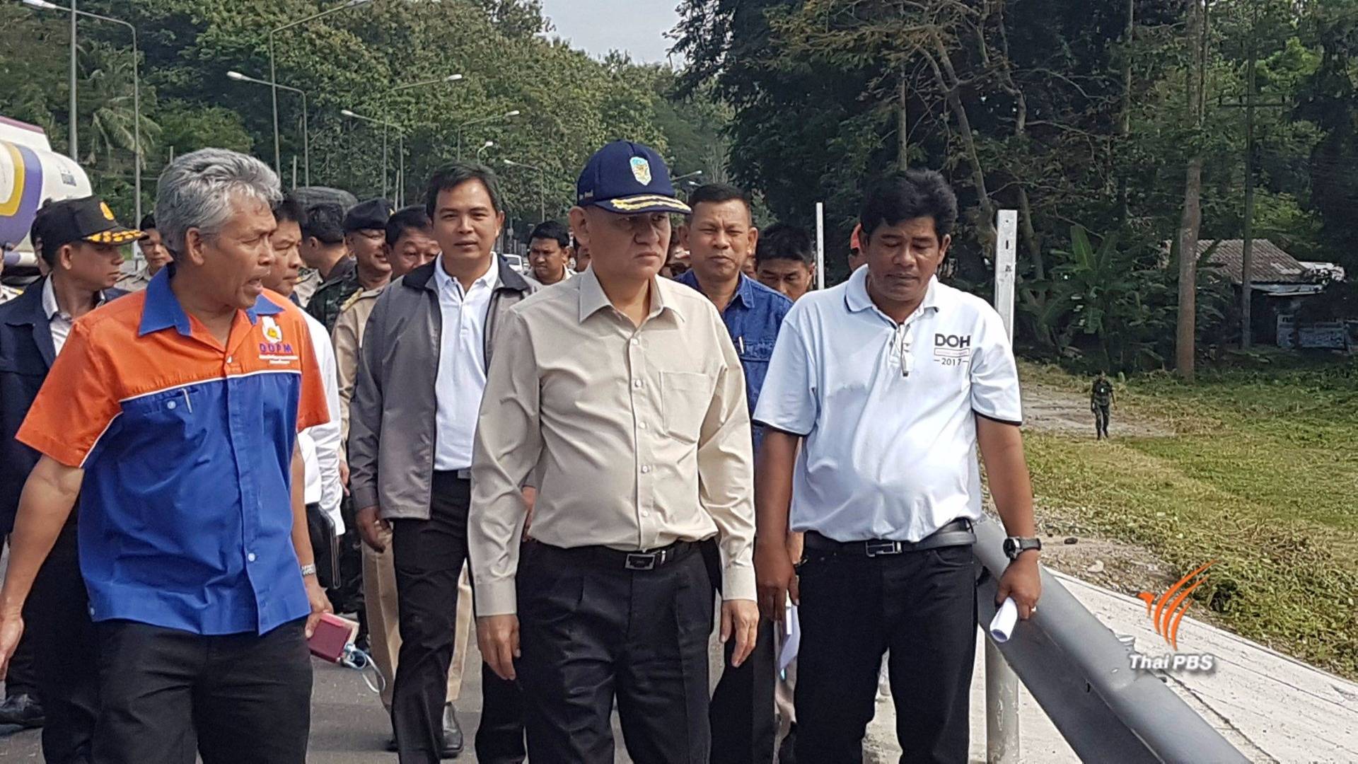 ผู้ว่าฯ ประจวบคีรีขันธ์สั่งหาทางสำรองกรณีฉุกเฉิน หวั่นซ้ำรอยเหตุน้ำกัดเซาะสะพานพัง 2 แห่ง