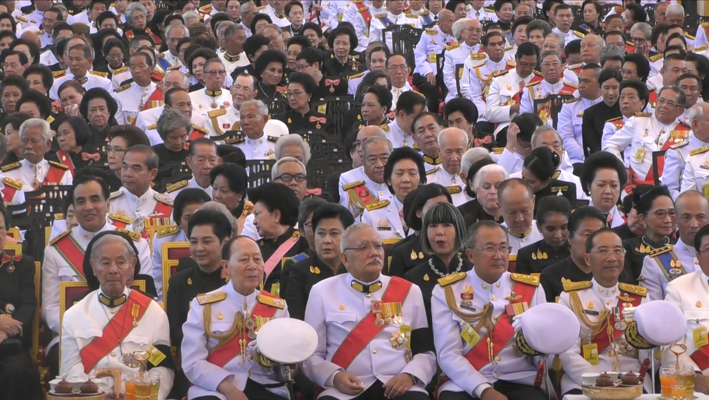 บุคคลสำคัญของไทยร่วมงานพระราชพิธีถวายพระเพลิงพระบรมศพ 