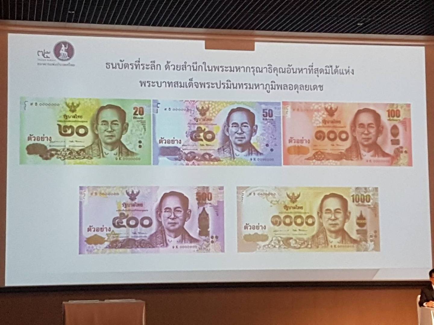 ธปท.ออกธนบัตรที่ระลึกในหลวง ร.9 เปิดแลก 20 ก.ย.