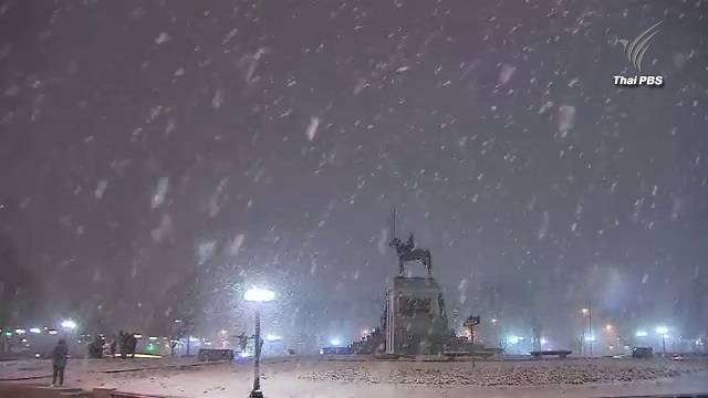 หิมะตกในเมืองหลวงของชิลี ชาวเมืองกว่า 2.8 แสนคนเดือดร้อนเหตุไฟดับ