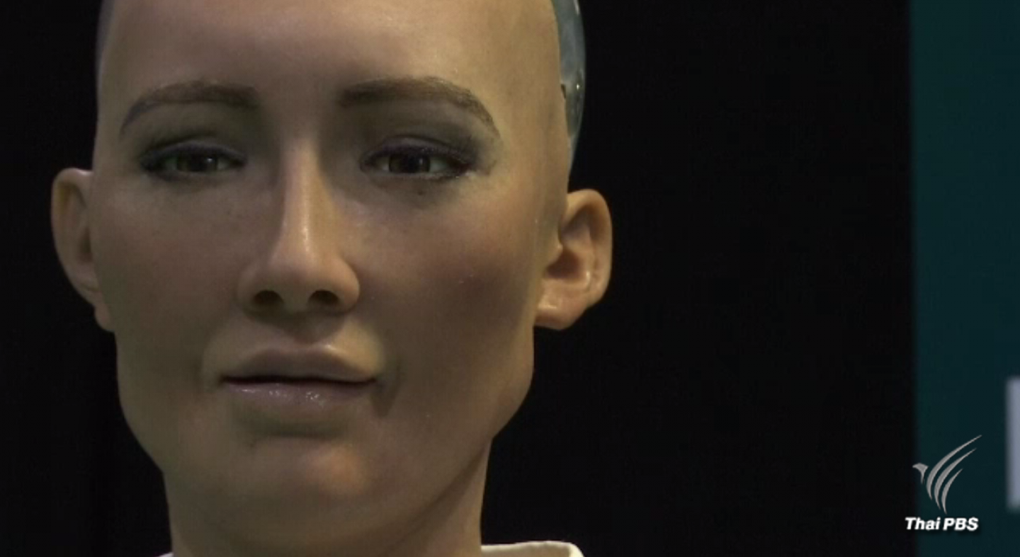 เปิดตัวหุ่นแอนดรอยด์ในงานเทคโนโลยีที่ฮ่องกง