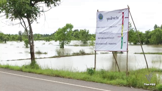 สกลนครฝนตกสะสม น้ำท่วมนาข้าว 3 อำเภอ เสียหายกว่า 1 พันไร่