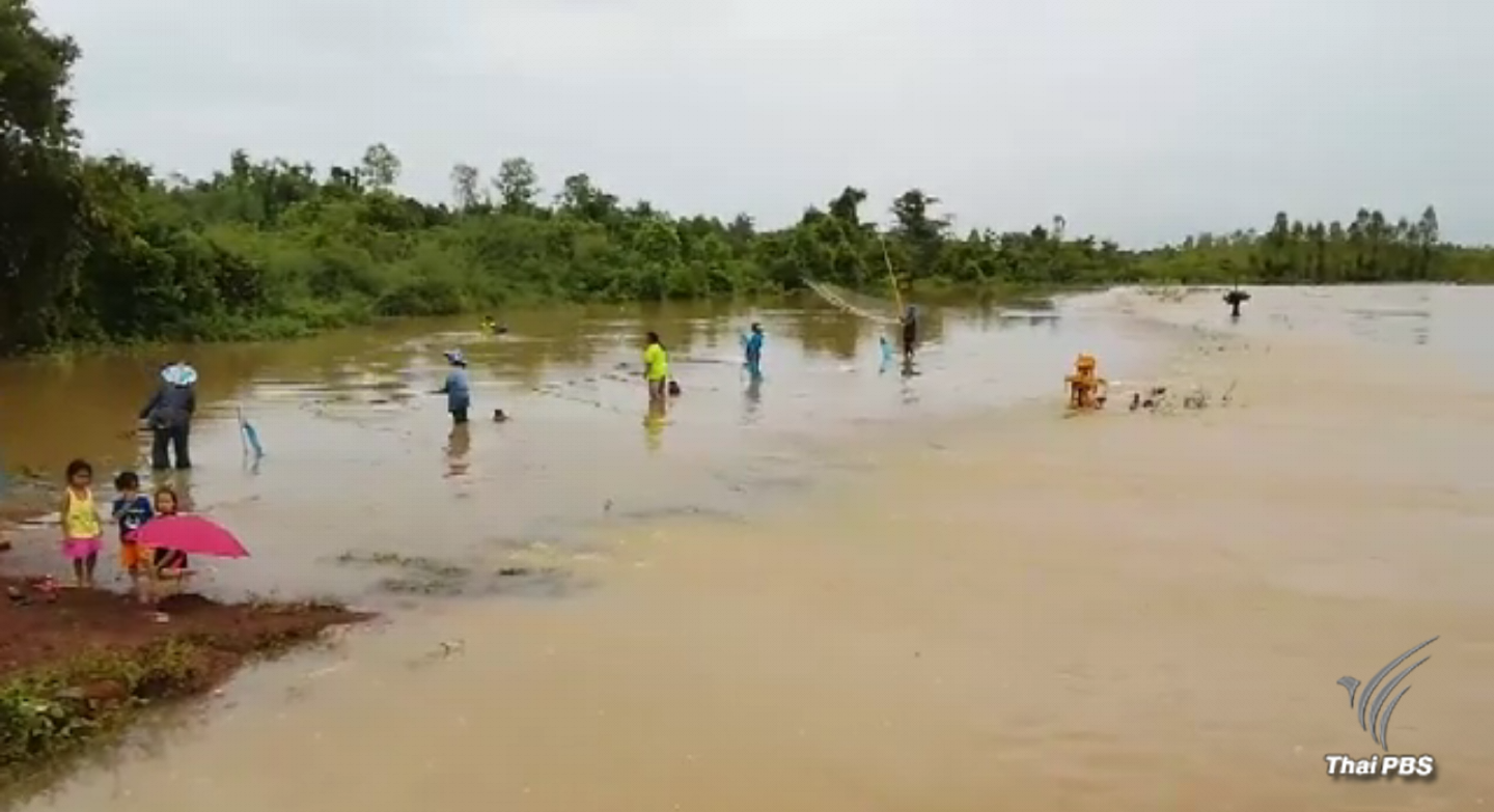 จ.นครพนม เตรียมรับมือน้ำท่วม หลังมวลน้ำไหลมาจากสกลนคร