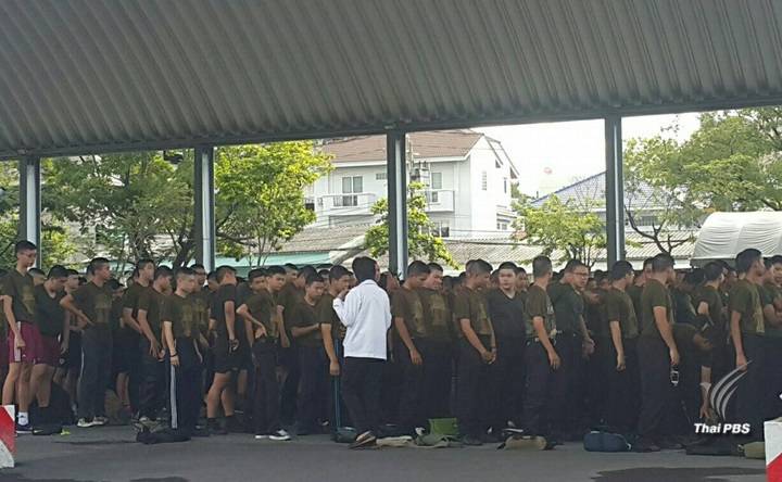 บุตรชาย "ยิ่งลักษณ์" ฝึกนทศ.วันแรก -ผอ.ศูนย์ฯชี้ไร้สิทธิพิเศษ