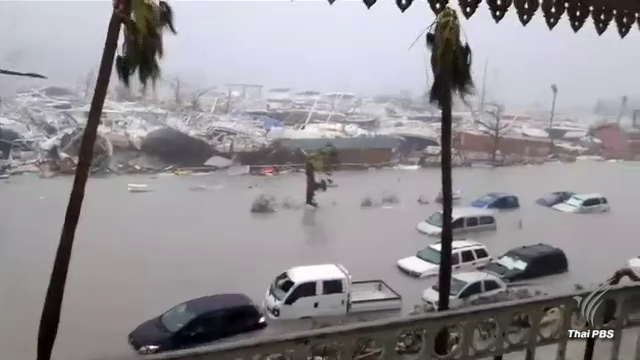 “พายุเฮอร์ริเคนเออร์มา” รุนแรงสูงสุด มุ่งหน้าถล่มรัฐฟลอริดาสุดสัปดาห์นี้