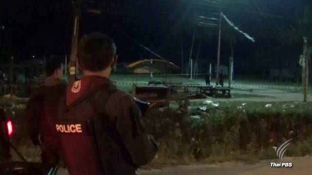 ยิงถล่มตลาดนัดมายอ ทหารเสียชีวิต 3 นาย ปชช.เจ็บ 1