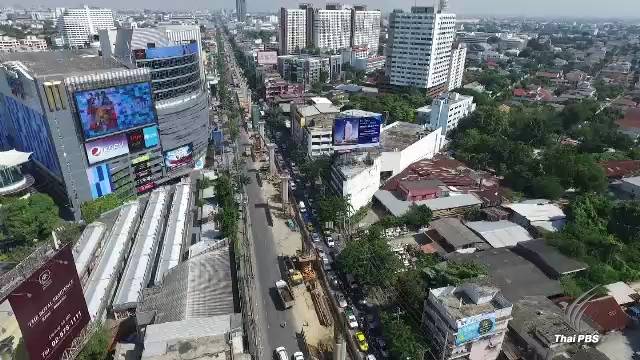 เตรียมปิดถนนพหลโยธิน สร้างรถไฟฟ้า คืนนี้