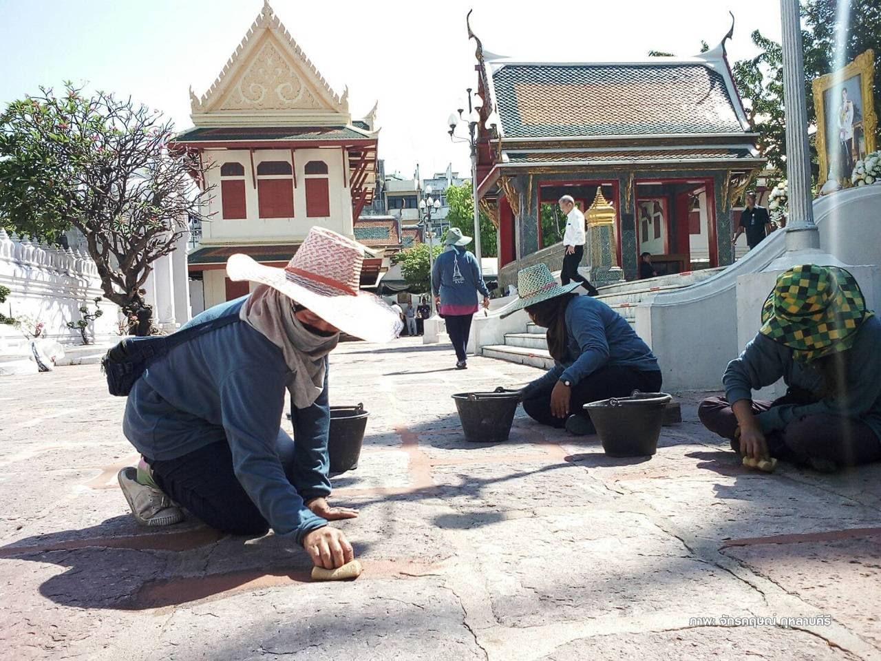 ปรับภูมิทัศน์วัดราชบพิธฯ เตรียมพระราชพิธีสถาปนาพระสังฆราชองค์ใหม่