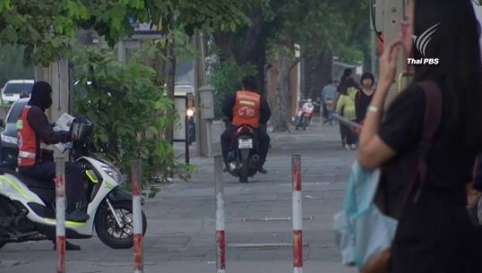 กทม.ดึงวินมอเตอร์ไซค์ ร่วมจับ จยย.ขับขี่บนทางเท้า