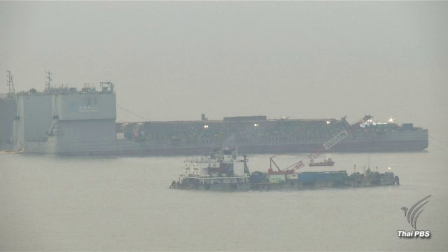 เกาหลีใต้เดินหน้ากู้ซากเรือ “เซวอล” ขึ้นสู่ผิวน้ำ หลังอับปางเกือบ 3 ปี