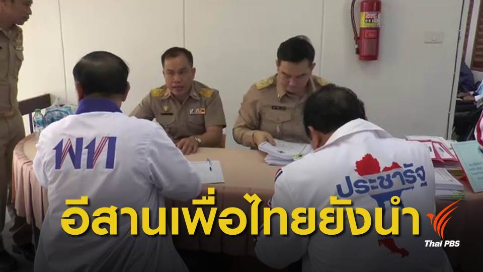 "อีสานโพล" ชี้ "พรรคเพื่อไทย" ความนิยมอันดับ 1