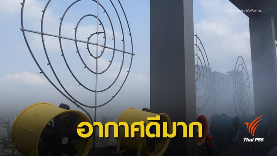 ฝุ่น PM2.5 : กทม.อากาศดีฝุ่นพิษลดฮวบ-ลำปางยังเกินมาตรฐาน
