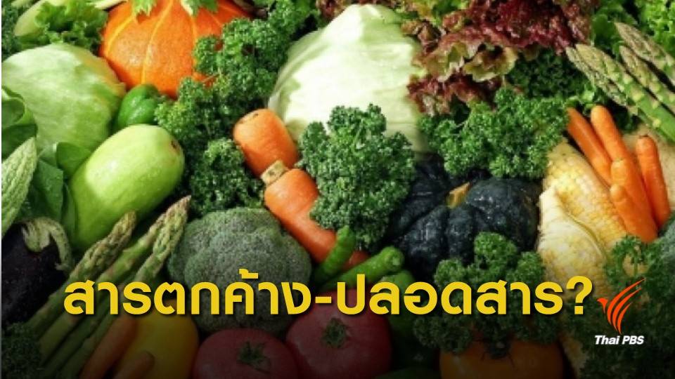 เช็กผักผลไม้ 6 อันดับ สารพิษตกค้าง-ปลอดสาร 100%