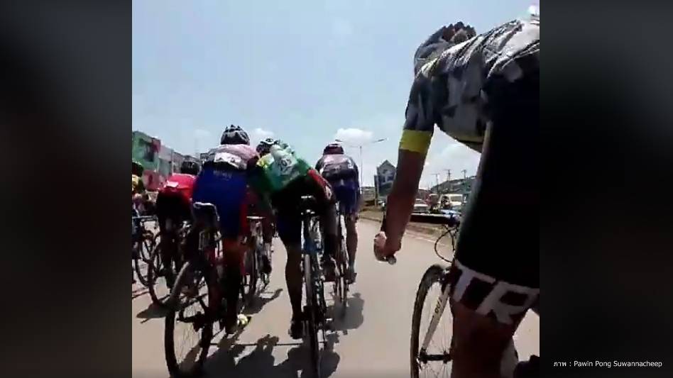 ขู่แบนนักปั่น หากพบเจตนาชนคู่แข่งล้ม