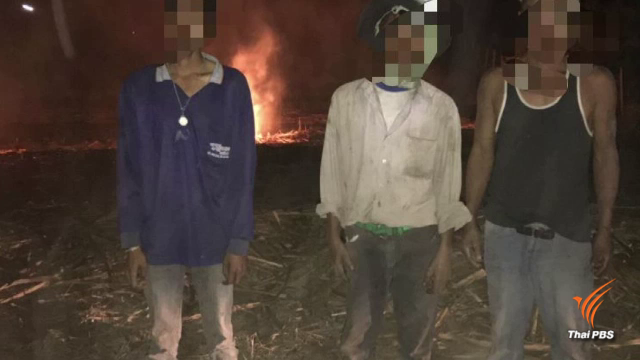 จับคนไทย-เมียนมา ฝ่าฝืนมาตรการห้ามเผา