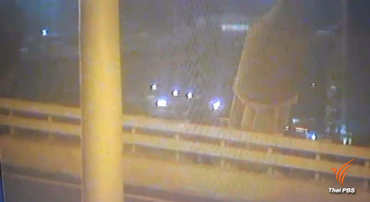 ชายกระโดดสะพานภูมิพล จ.สมุทรปราการ ยังไม่ทราบชะตากรรม