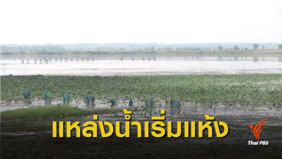 ต้นแม่น้ำชี จ.ชัยภูมิ เริ่มแห้งขอด