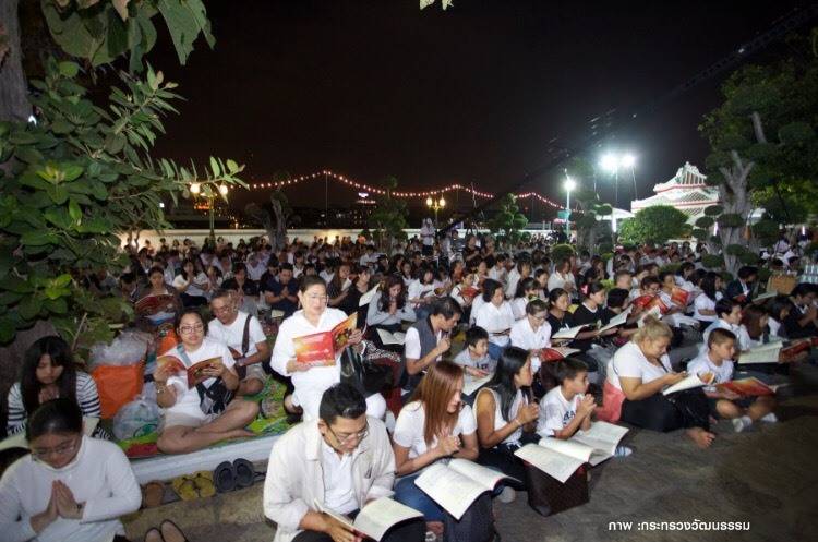 ส่งท้ายปีเก่า คนไทยสวดมนต์ 19.7 ล้านคน วธ.ปลื้มจำนวนเพิ่มต่อเนื่อง