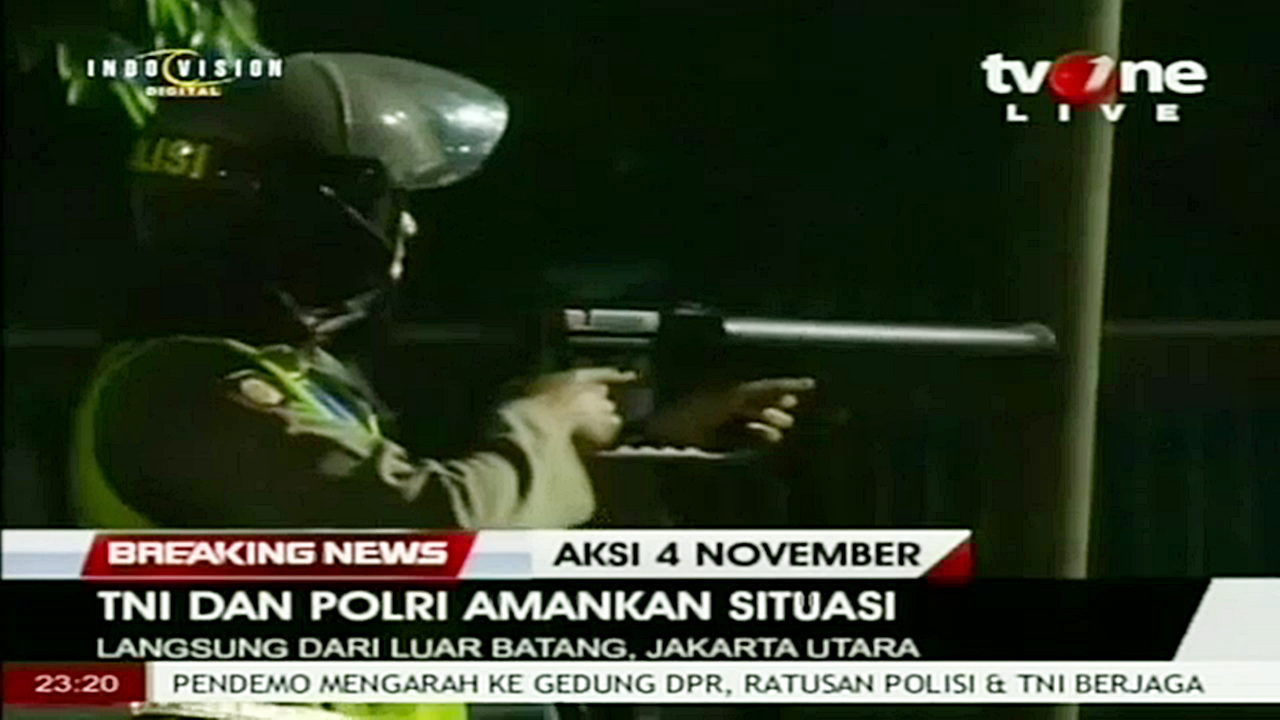 ตร.อินโดนีเซียปะทะเดือดผู้ชุมนุมชาวมุสลิม ตาย 1 เจ็บหลายสิบคน