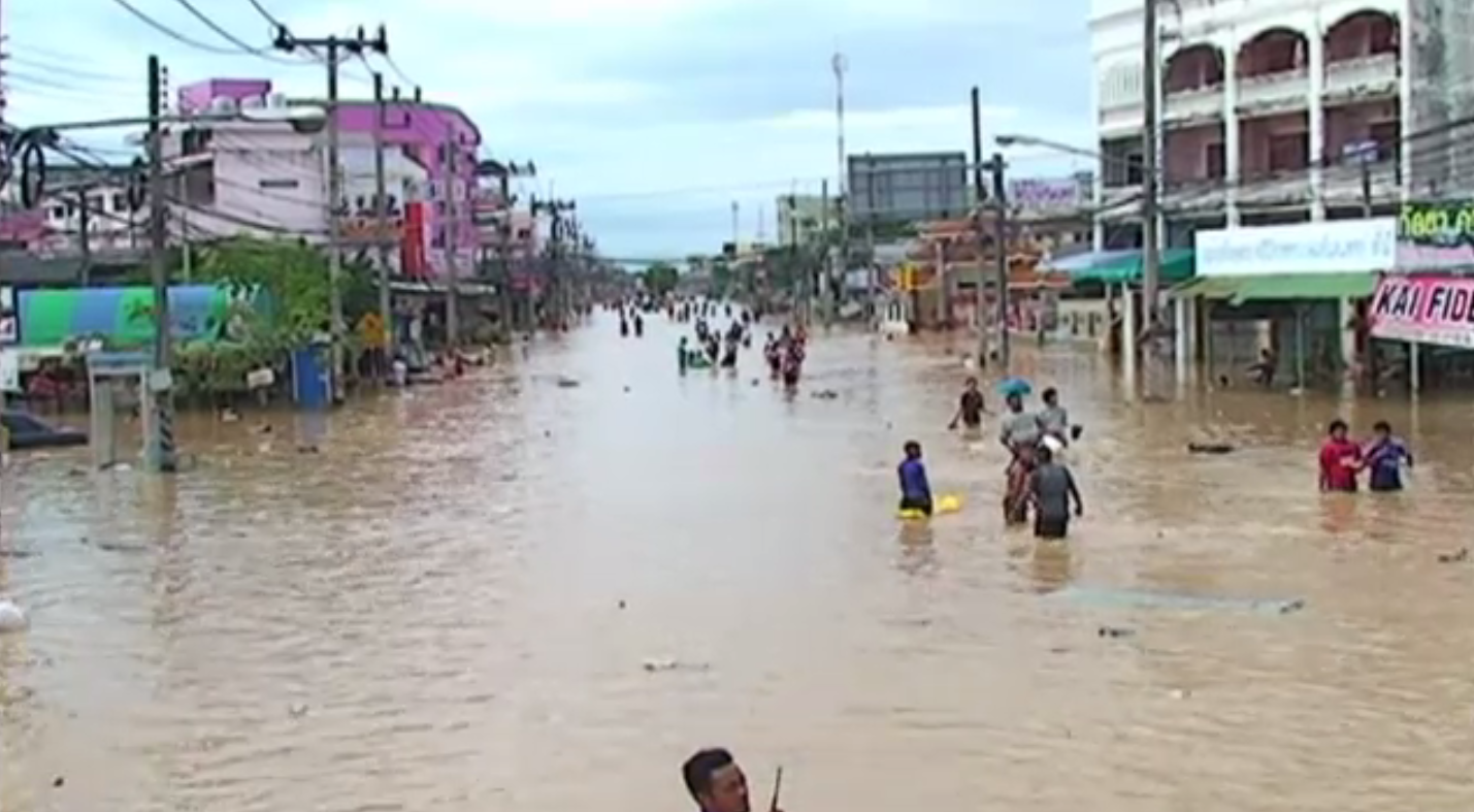 ชาวหาดใหญ่รอดพ้นภัยน้ำท่วมหลายครั้งจากโครงการพระราชดำริ