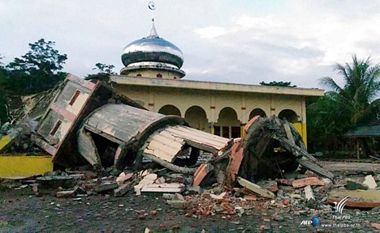 แผ่นดินไหว 6.5 ที่ "อาเจะห์" ผู้เสียชีวิตทะลุ 50 คน เจ็บอีกเกือบ 100
