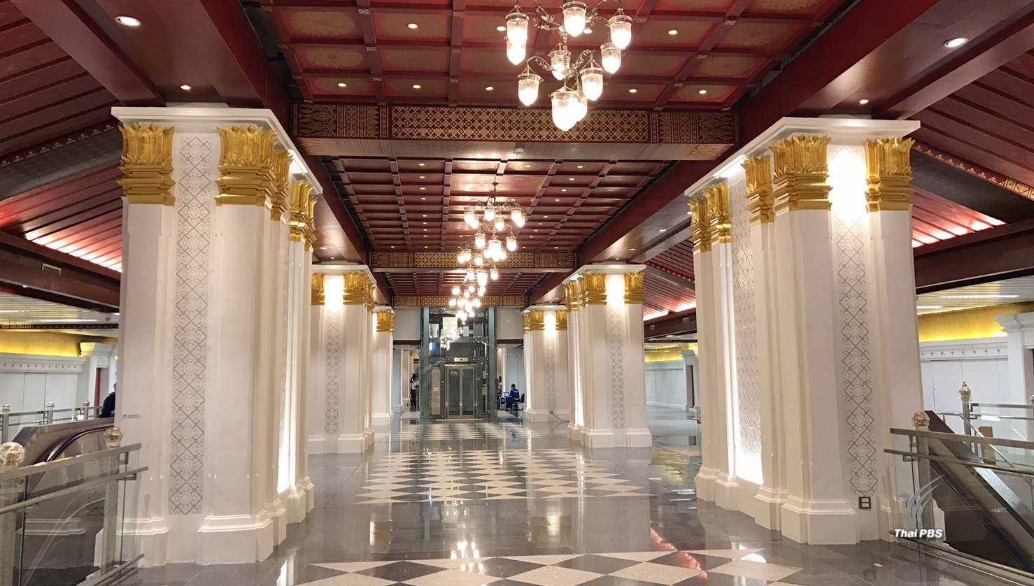 เผยโฉม "สถานีสนามไชย" งดงามด้วยสถาปัตยกรรมไทย