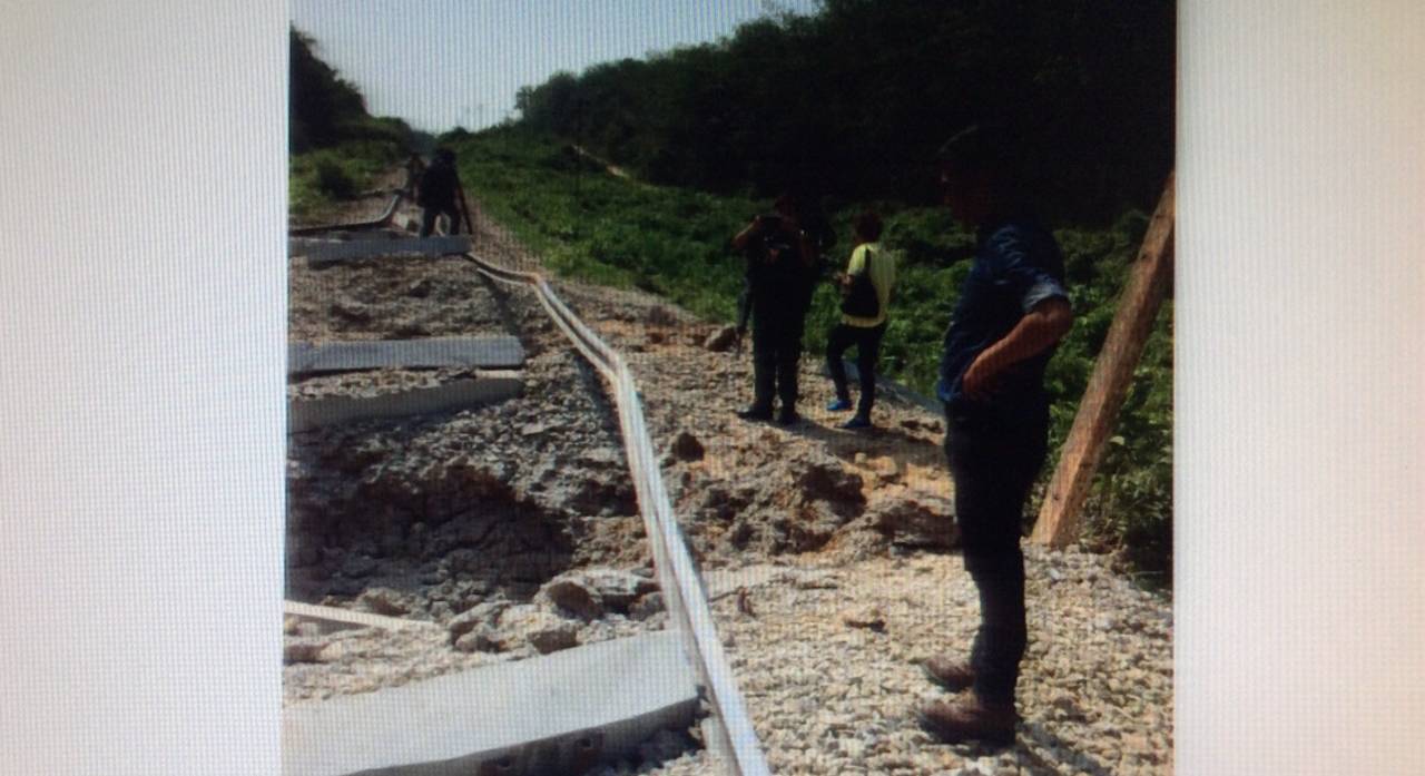 งดเดินรถ 4 ขบวนหลังเหตุลอบวางระเบิดรางรถไฟยะลา-นราธิวาส เสียหาย 5 ล้าน
