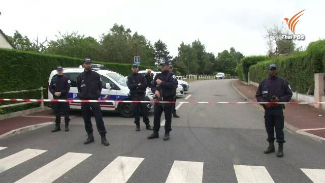 สังหารโหดรองผบ.ตร.ฝรั่งเศส-ภรรยา “ออร์แลนโด” ยังคงเศร้าโศก-นับพันจุดเทียนไว้อาลัย