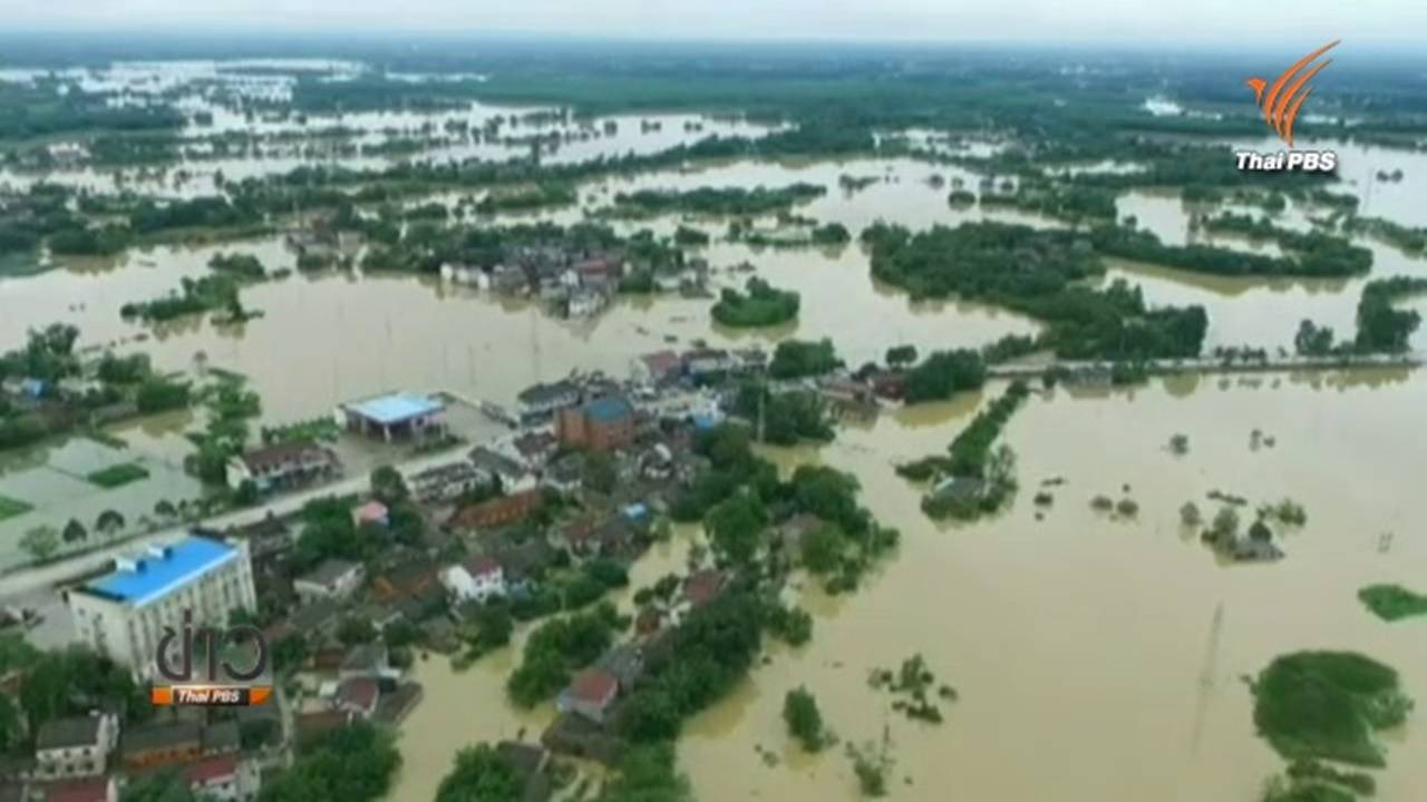 พายุฝนท่วมพื้นที่เกษตรภาคตะวันออกของจีน 3,750 ไร่-มองโกเลียเจอคลื่นความร้อนสูง