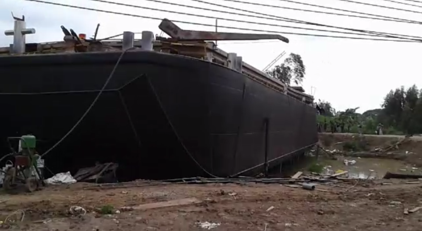 ระเบิดในอู่ต่อเรือบางไทร พระนครศรีอยุธยา คนงานเสียชีวิตทันที 4 คน
