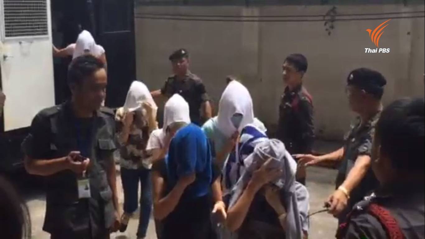 ฝากขัง 77 แรงงานข้ามชาติค้าประเวณีอาบ อบ นวด "นาตารี" พร้อมค้านประกันตัว