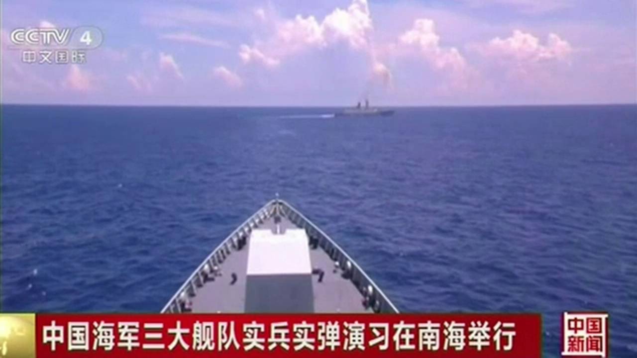 จีนไม่รอคำตัดสินศาลระหว่างประเทศ จัดซ้อมรบบนพื้นที่พิพาทเกาะพาราเซล