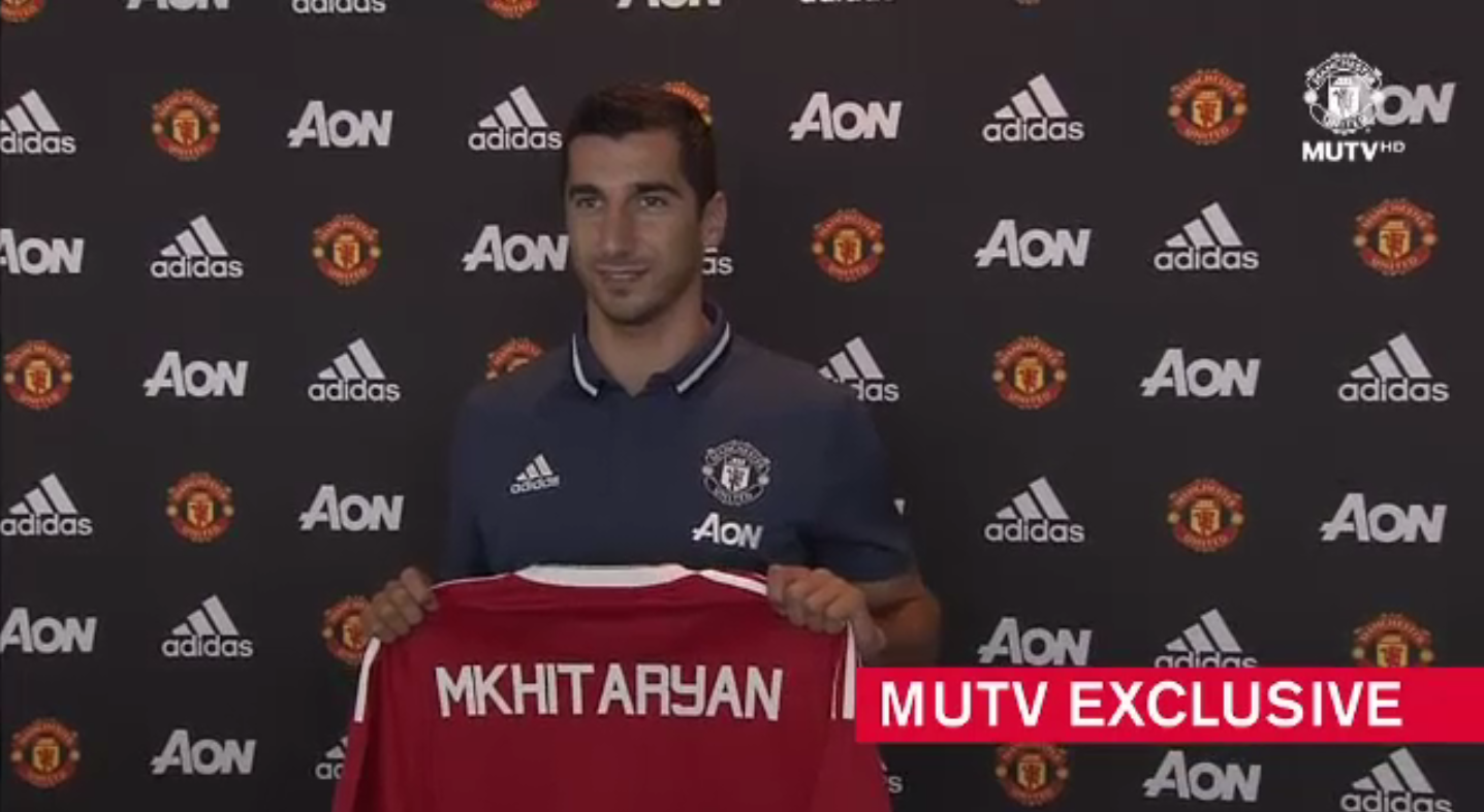 แมนฯ ยูไนเต็ด ทุ่มเงิน 26 ล้านปอนด์คว้าตัว "เฮนริค มคิตาร์ยาน"