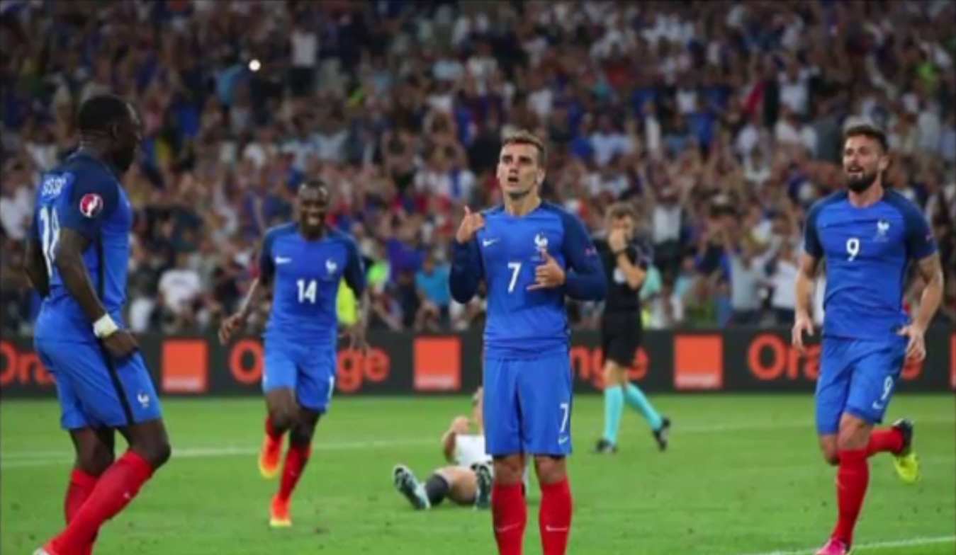 "กรีซมันน์" เบิ้ลให้ฝรั่งเศส ชนะ เยอรมนี 2-0 ลิ่วชิงชนะเลิศ ฟุตบอลยูโร