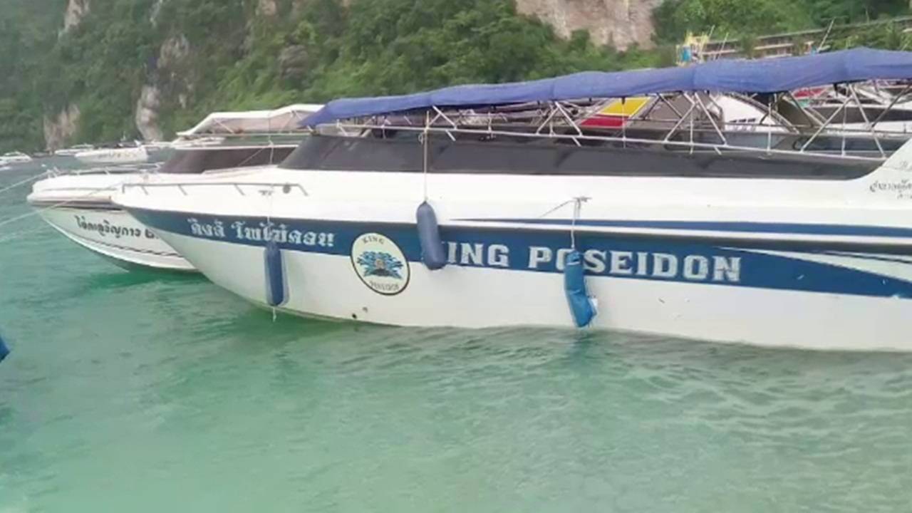ตร.ฝากขังลูกเรือสปีดโบ๊ทประมาททำใบพัดเรือฟันแขนนักท่องเที่ยวจีน