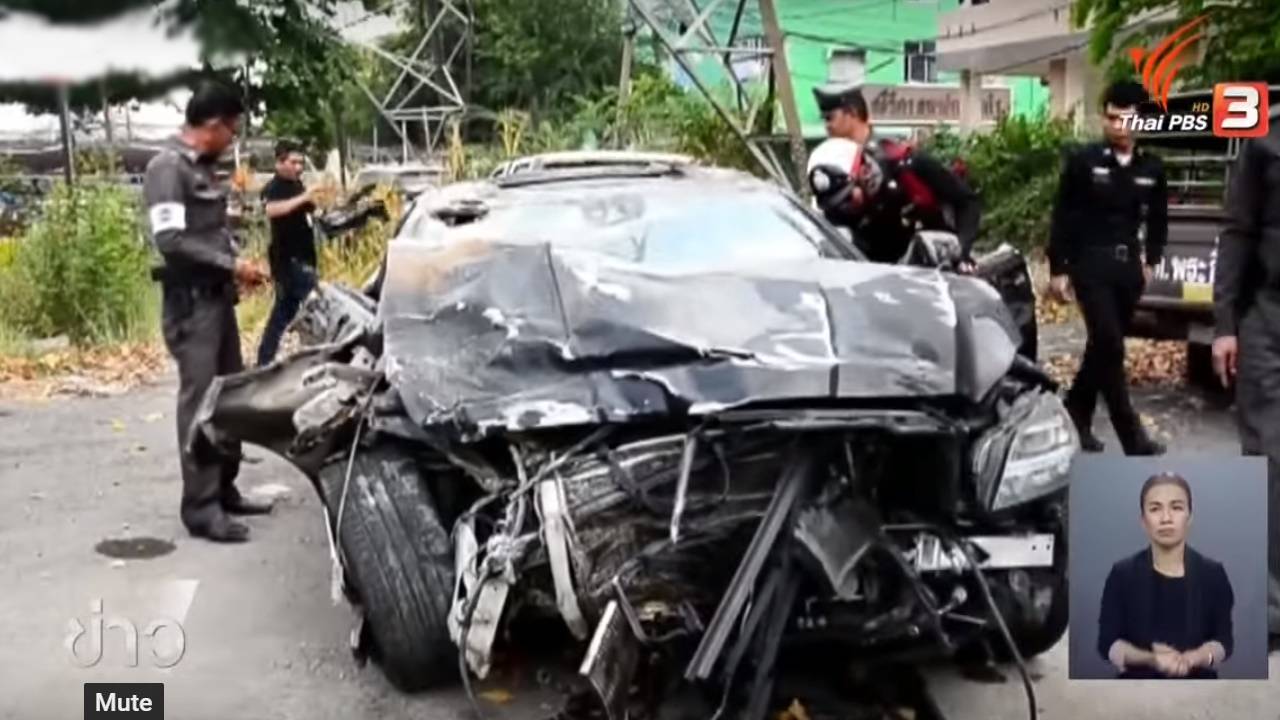 อัยการจังหวัดพระนครศรีอยุธยาฟ้อง “เจนภพ” ขับรถเบนซ์ชนฟอร์ด 8 ข้อหา