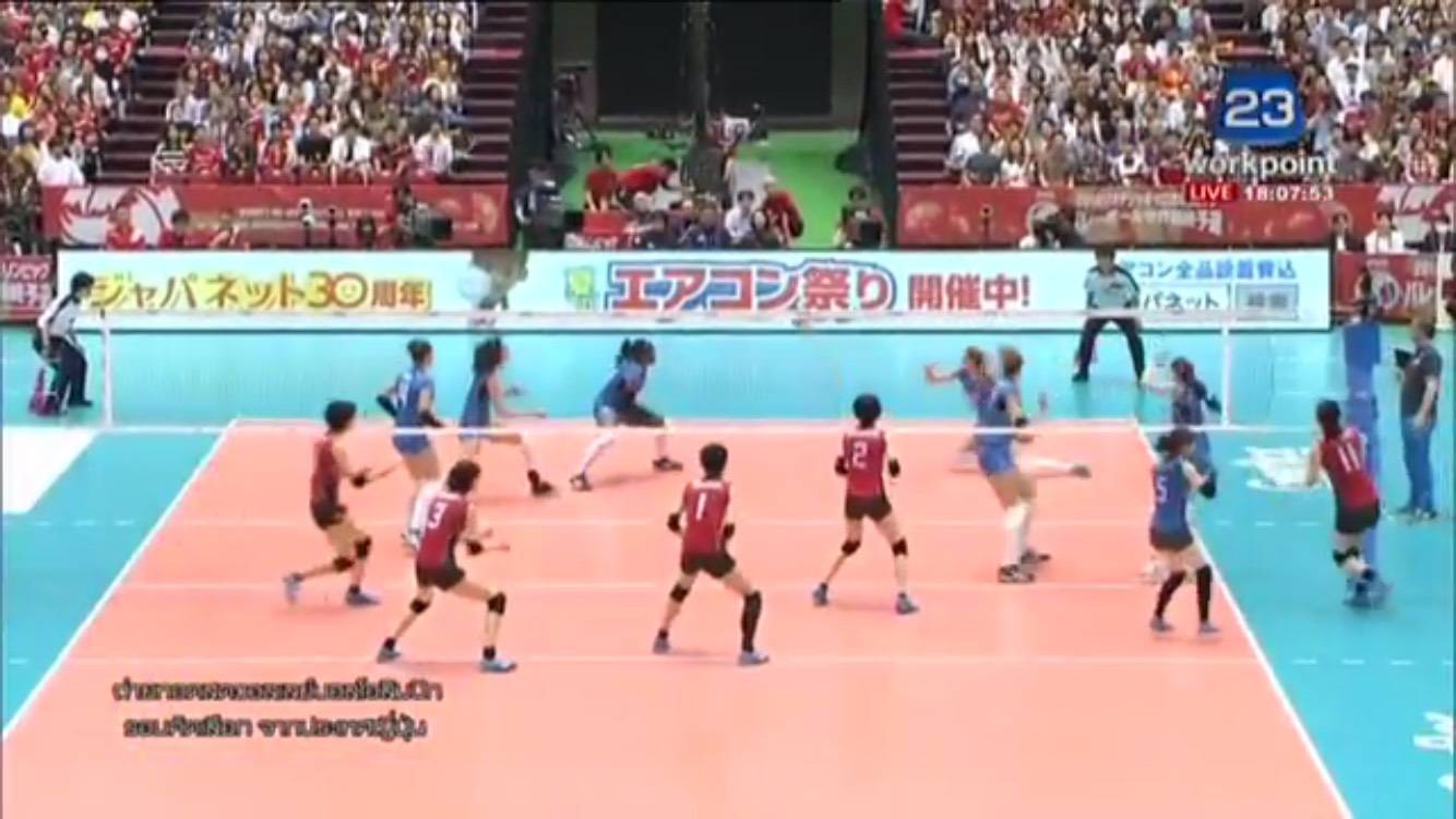 นักตบสาวไทยพลาดไปโอลิมปิกหลังญี่ปุ่นแพ้อิตาลี 2-3 เชต